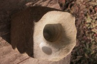 Originálna kamenná socha,Dážďová nádoba - kamenná socha